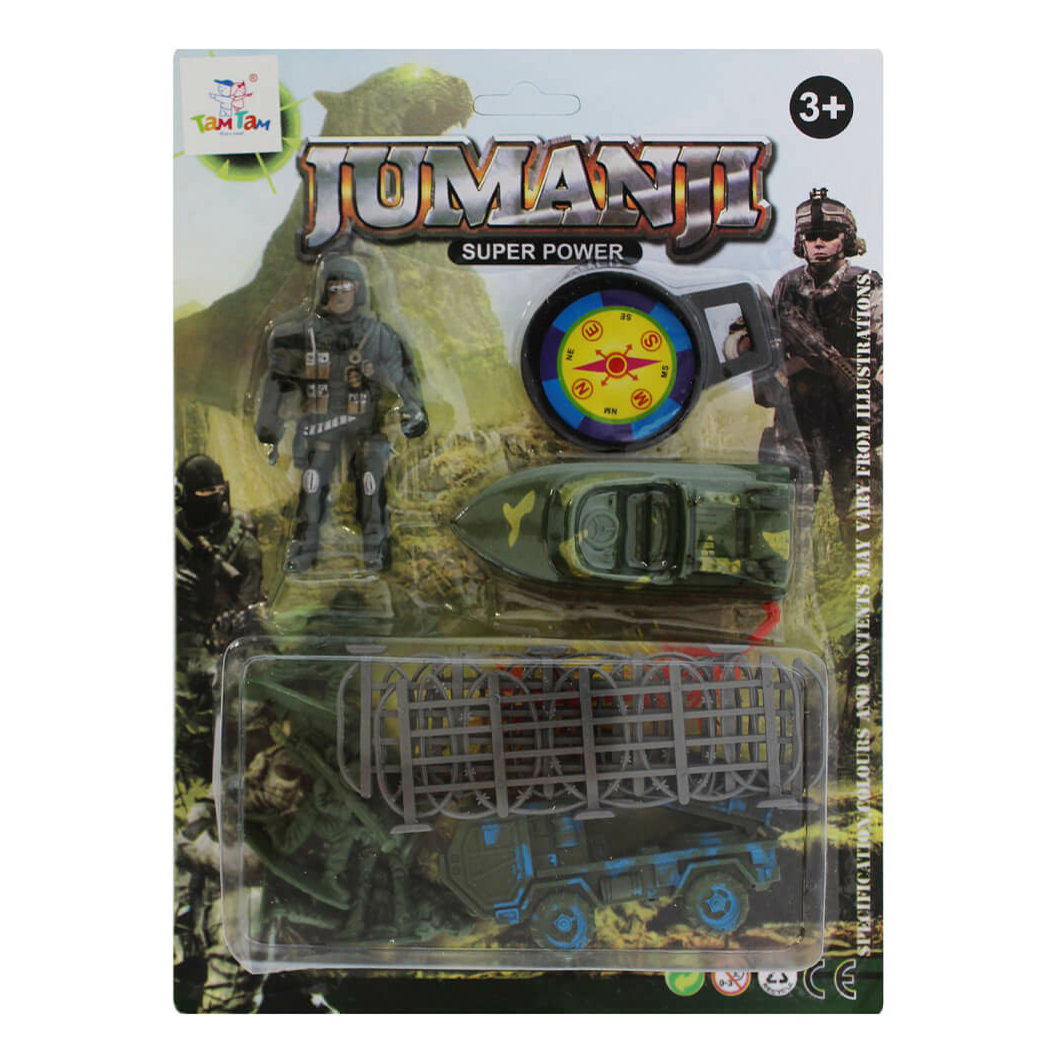 

Игровой набор Там-Там Военный 14 предметов