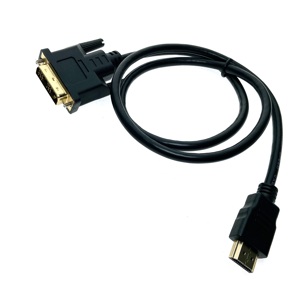 Адаптер Espada HDMI - DVI D вилка-вилка 0.8м 45730 Ehdv08 черный