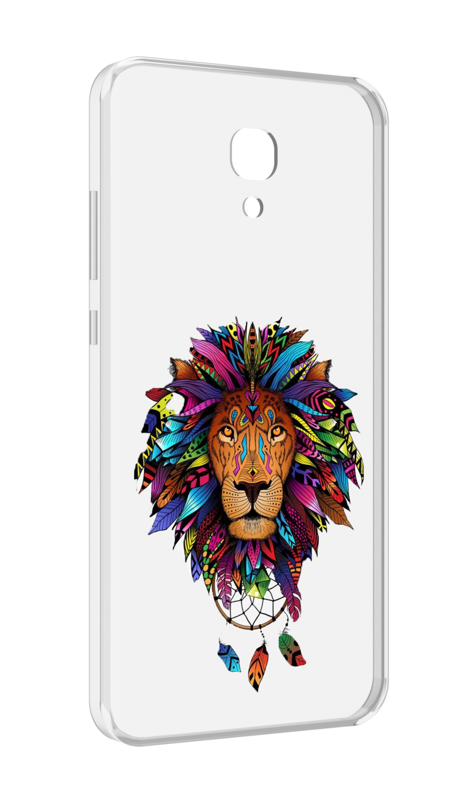 

Чехол MyPads Тотемный Лев для Meizu M6 (M711Q), Прозрачный, Tocco