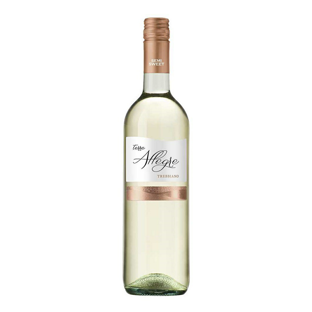 

Вино Terre Allegre Trebbiano Semi Sweet белое полусладкое 11% 0,75 л Италия