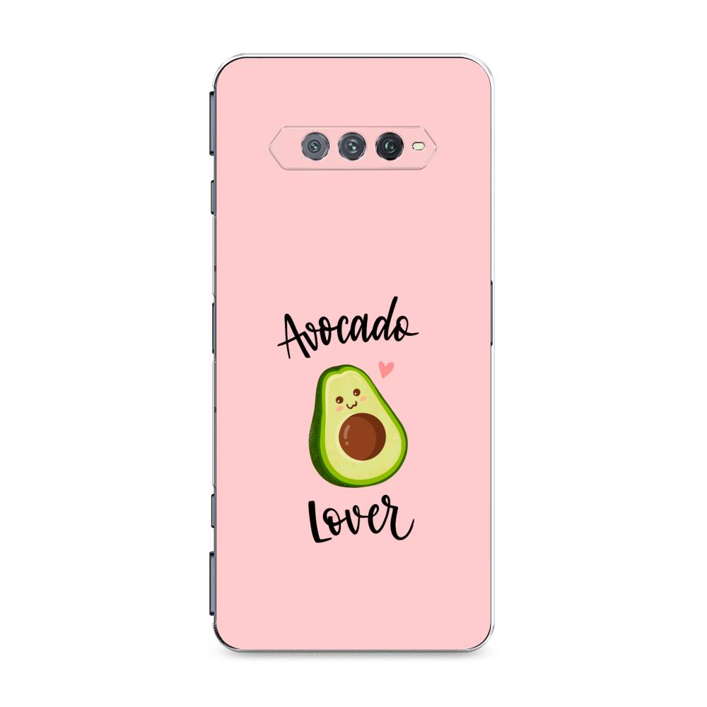 

Чехол на Xiaomi Black Shark 4 "Avocado lover", Розовый;зеленый, 311550-6