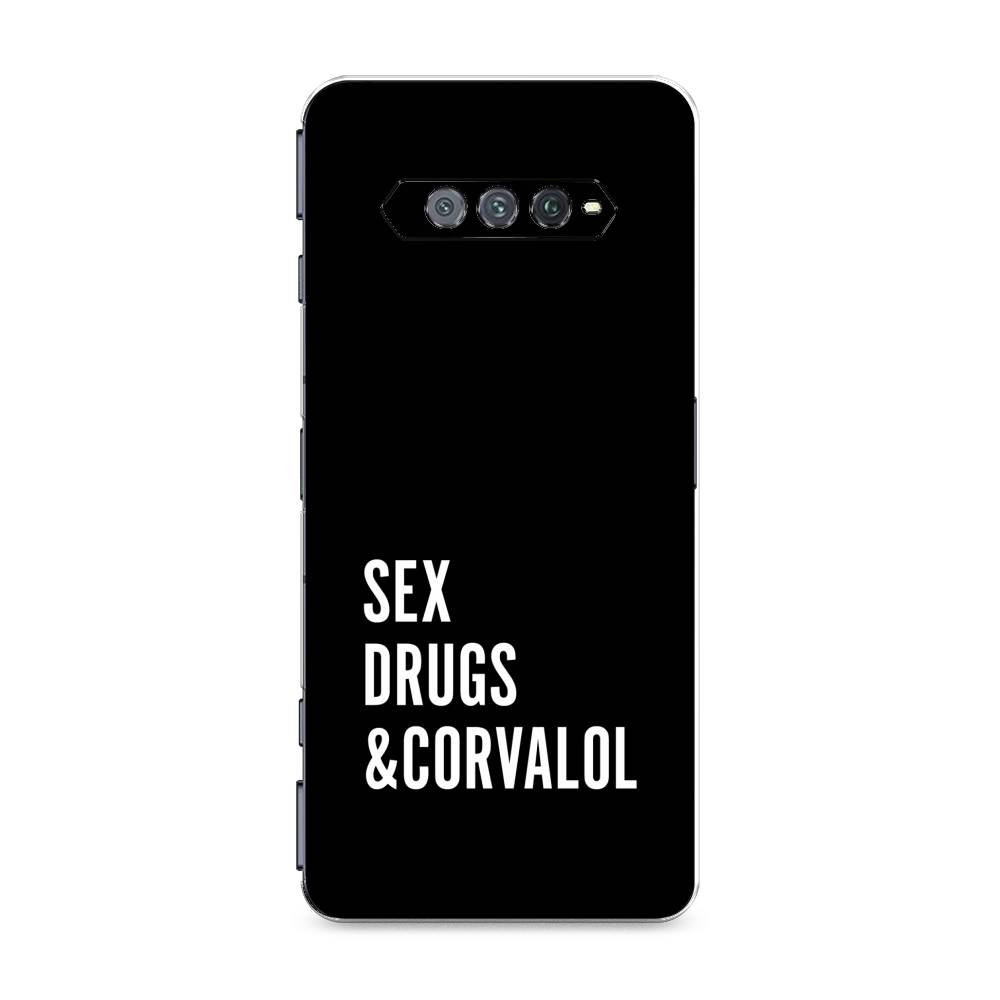 

Чехол на Xiaomi Black Shark 4 "Corvalol", Черный;серый;белый, 311550-6