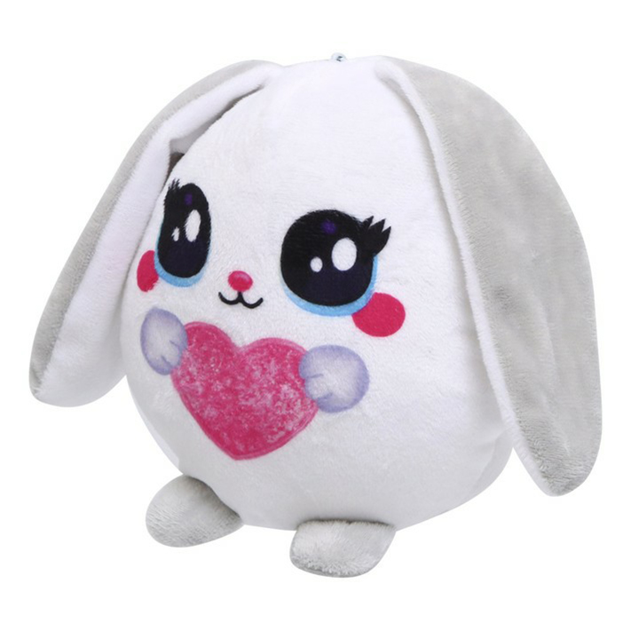 фото Мягкая игрушка зайчик pomposhki