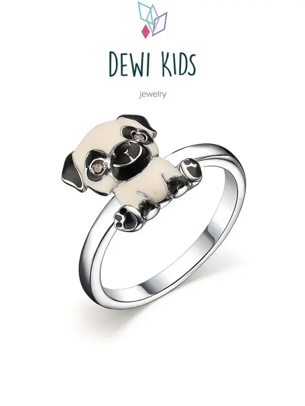 Кольцо из серебра р.13 DEWI KIDS 901012206, фианит