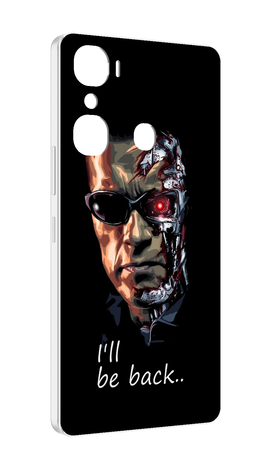

Чехол MyPads Терминатор для Infinix Hot 12 Pro, Прозрачный, Tocco