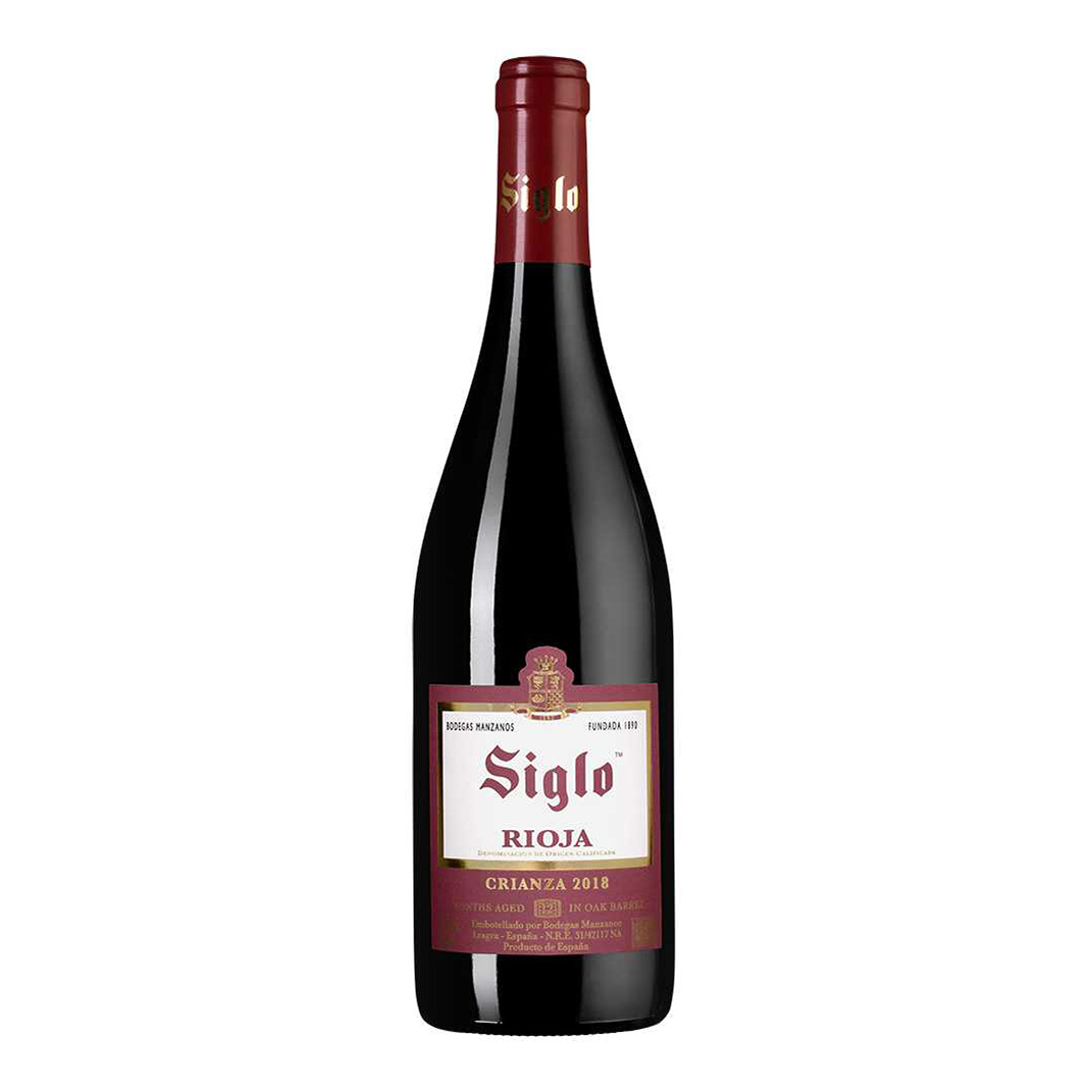 

Вино Siglo Crianza 2018 красное сухое 13% 0,75 л Испания