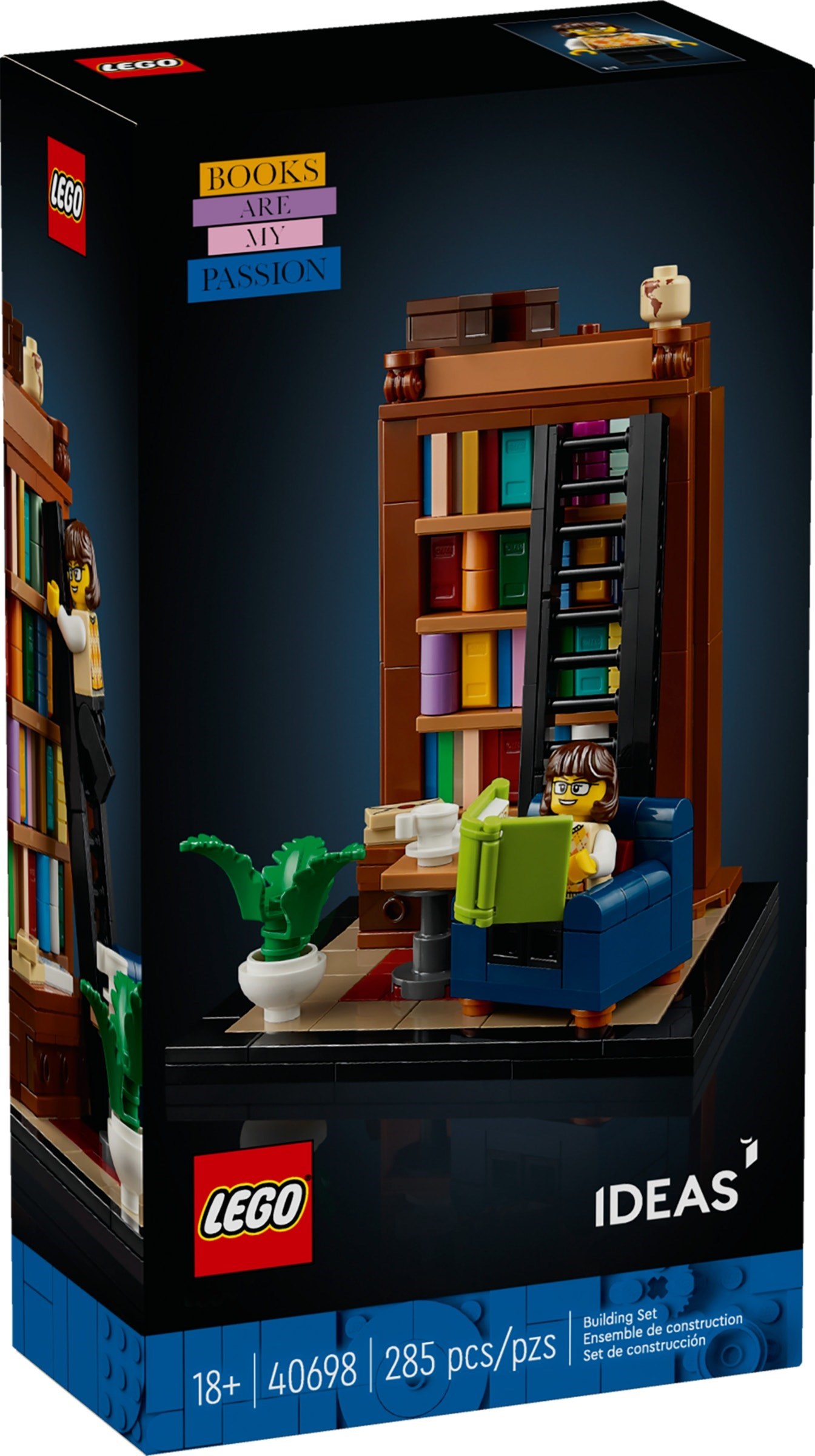 

Конструктор Lego 40698 Ideas Книги моя страсть 285 деталей, Книги - моя страсть