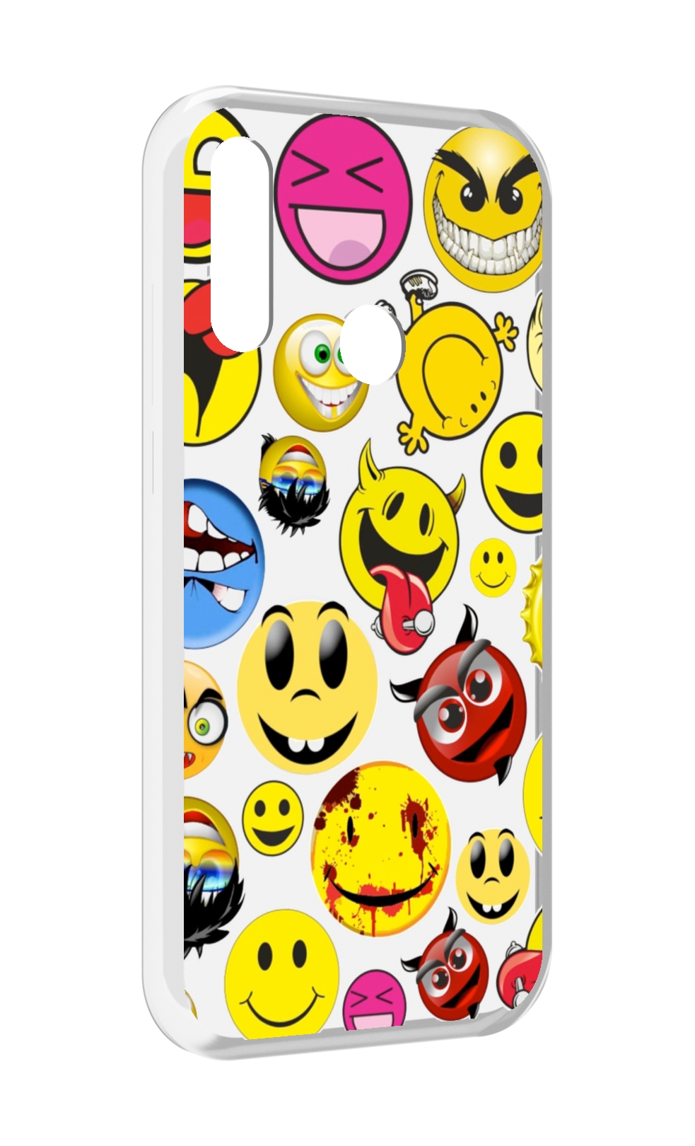 

Чехол MyPads Смайлики для Lenovo Z6 Pro Youth Edition / Z6 Pro Lite, Прозрачный, Tocco