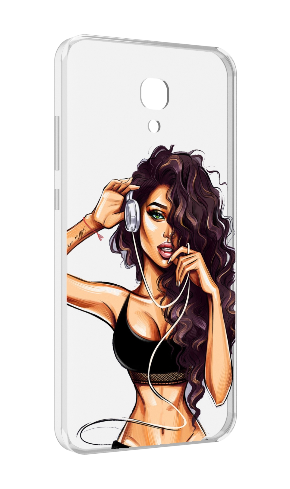 

Чехол MyPads Спортивная-девушка женский для Meizu M6 (M711Q), Прозрачный, Tocco