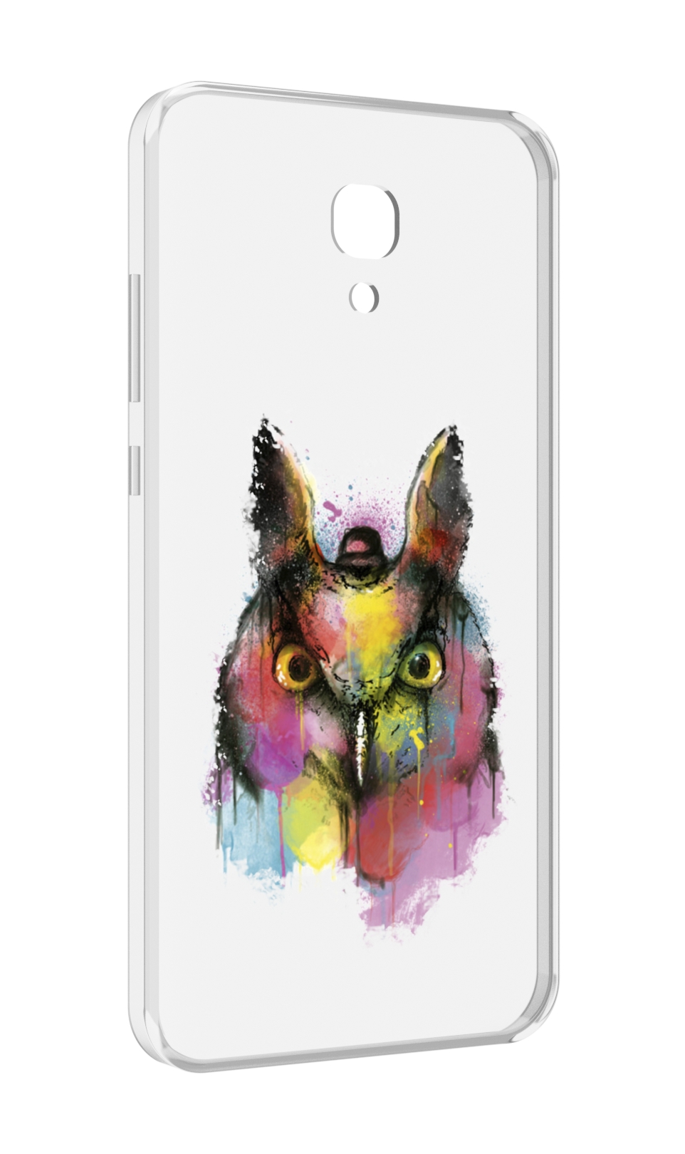 

Чехол MyPads Сова 2 для Meizu M6 (M711Q), Прозрачный, Tocco