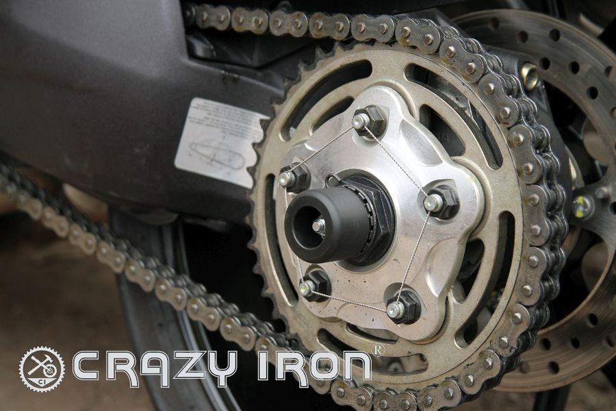 CRAZY IRON CRAZY IRON Слайдеры в ось заднего колеса для Ducati (список моделей в описании)