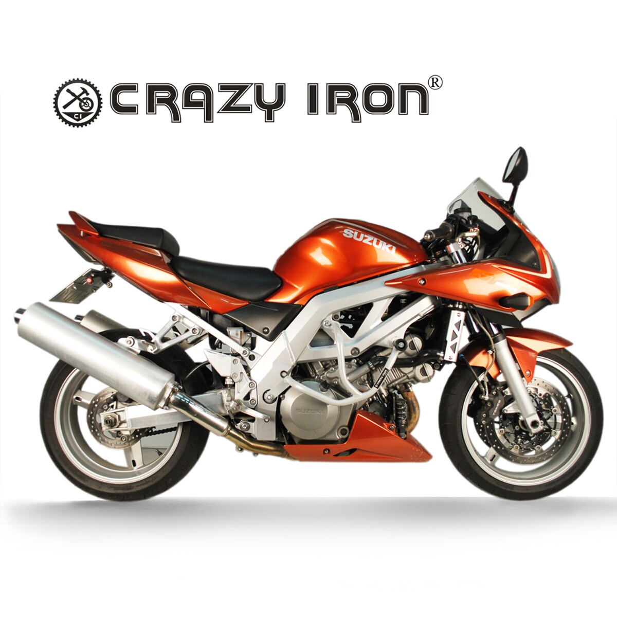 CRAZY IRON CRAZY IRON Дуги для Suzuki SV1000 2003-2007 + слайдеры на дуги