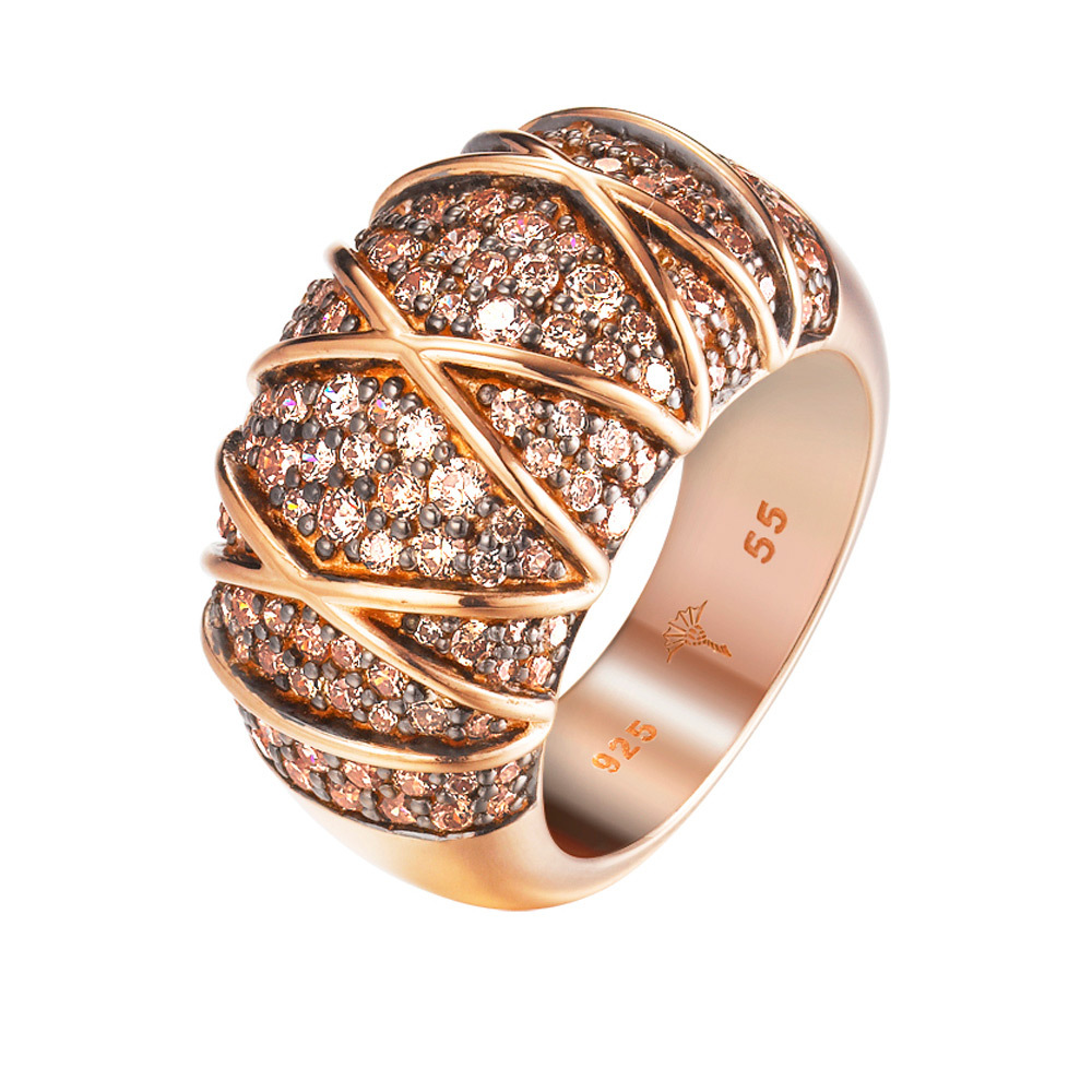 

Кольцо из серебра с фианитом Joop! JPRG90724C, JPRG90724C530