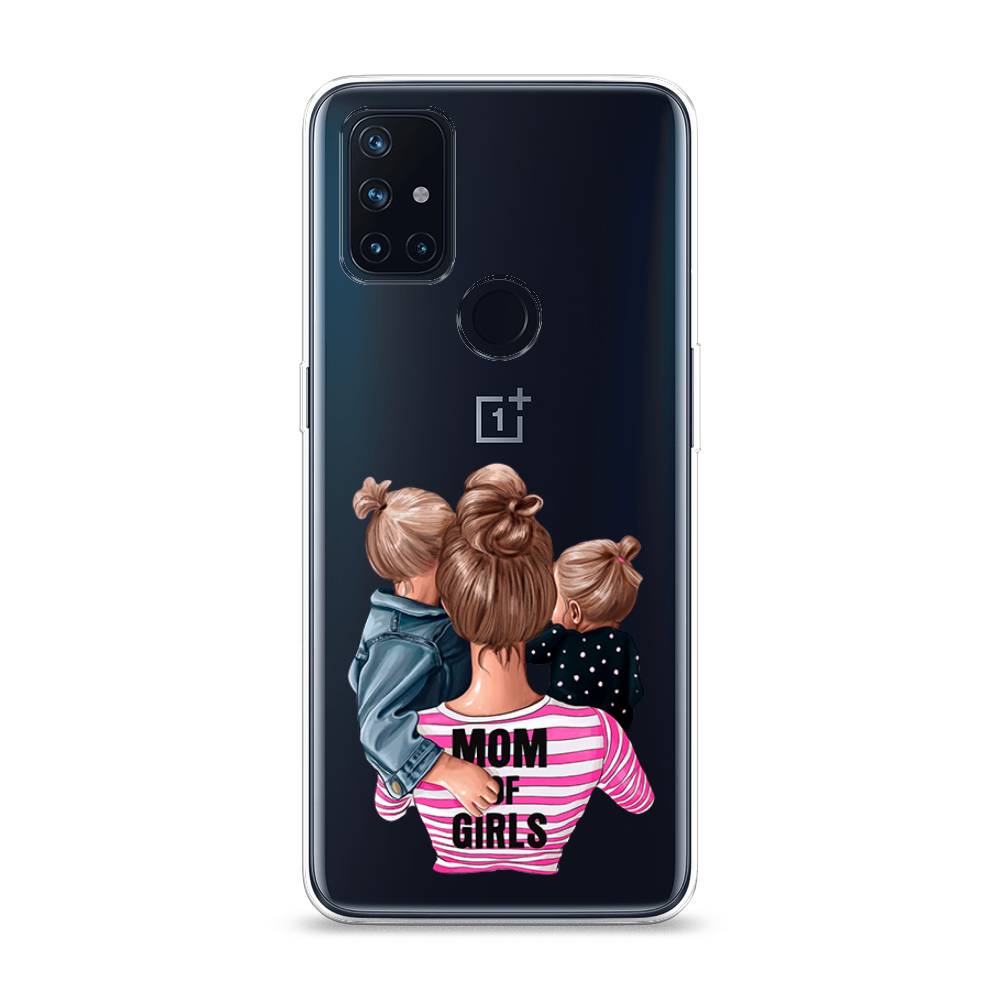 

Чехол Awog на OnePlus Nord N10 / ВанПлас Nord N10 "Mom of Girls", Синий;розовый;черный, 152350-6