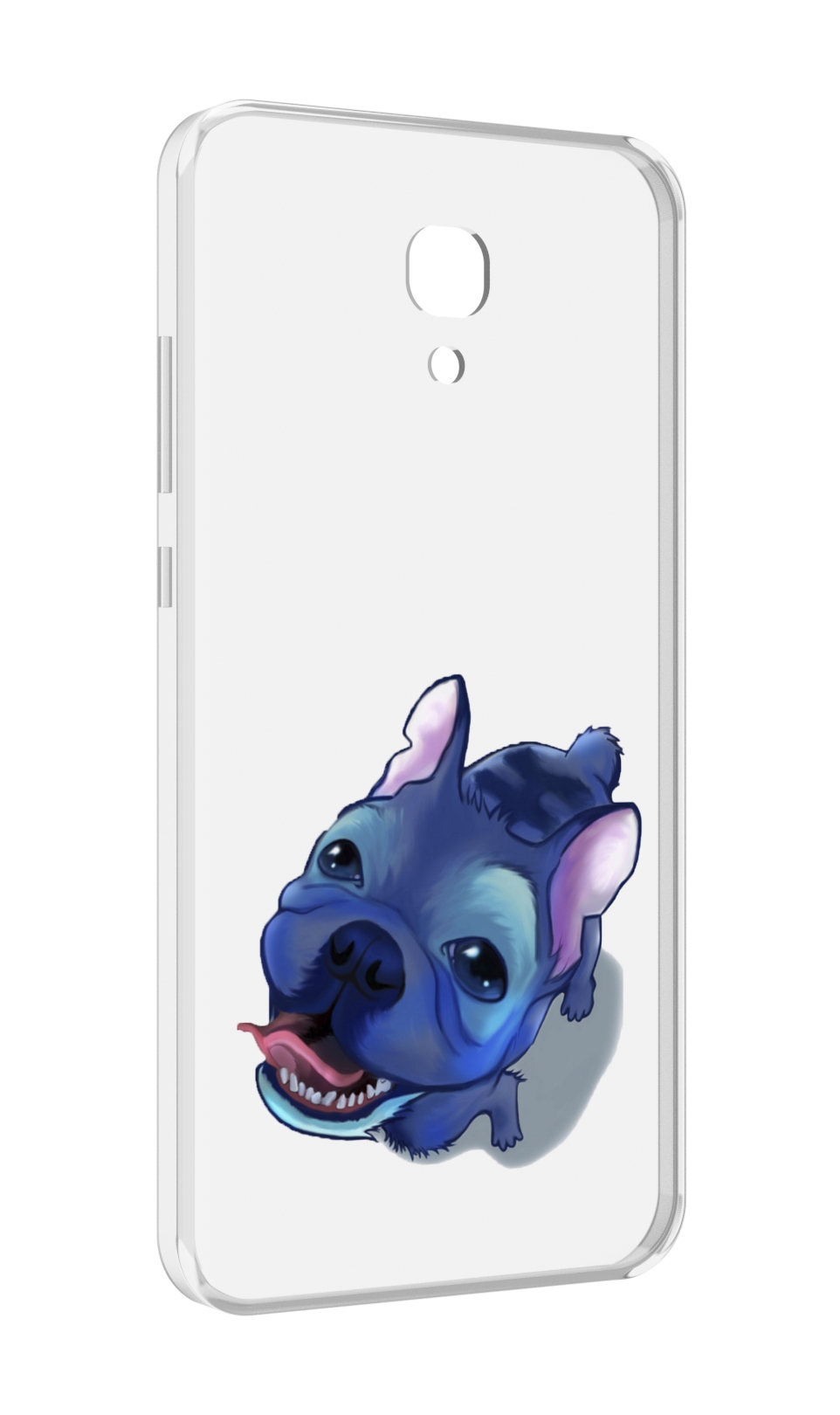 

Чехол MyPads Синий Пес для Meizu M6 (M711Q), Прозрачный, Tocco