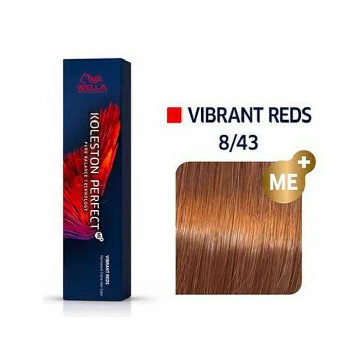 

Wella Koleston Perfect ME+ 8/43 (Боярышник), 60 мл. (Медные тона)
