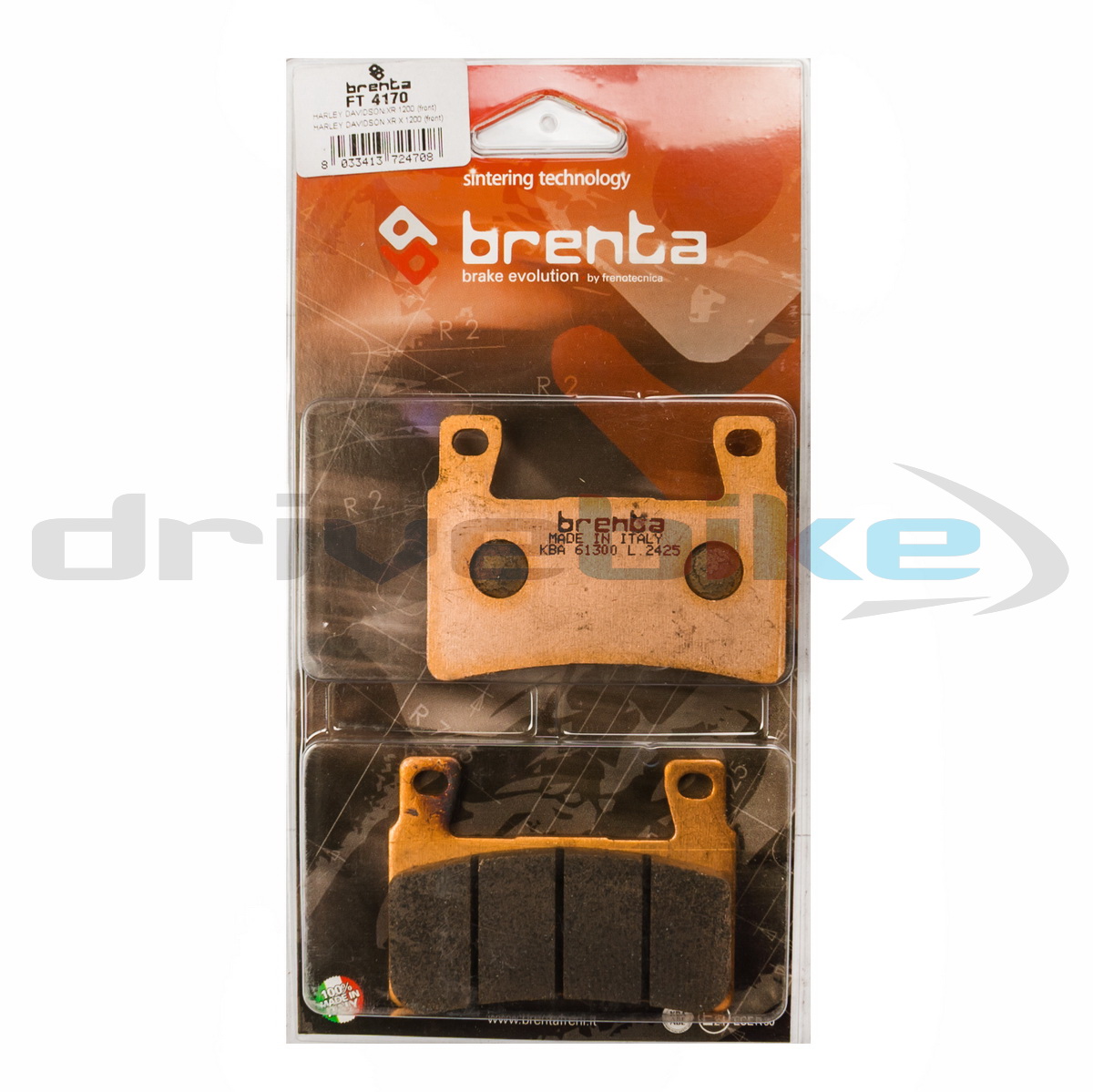 

Тормозные колодки Brenta Sintered FT4170, 21-05678