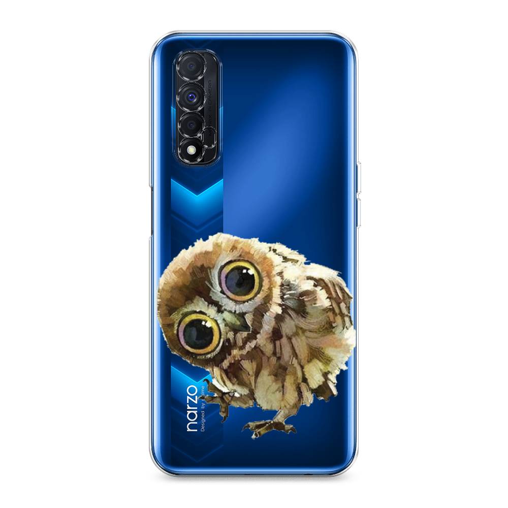 

Чехол Awog на Realme Narzo 30 4G "Любопытный совенок", Разноцветный, 257650-1