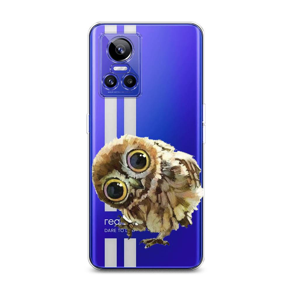 

Чехол Awog на Realme GT Neo 3 "Любопытный совенок", Разноцветный, 259050-1