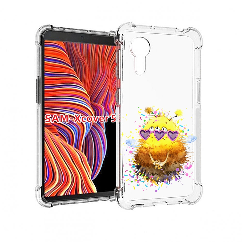 

Чехол MyPads Пушитый шмель для Samsung Galaxy Xcover 5, Прозрачный, Tocco