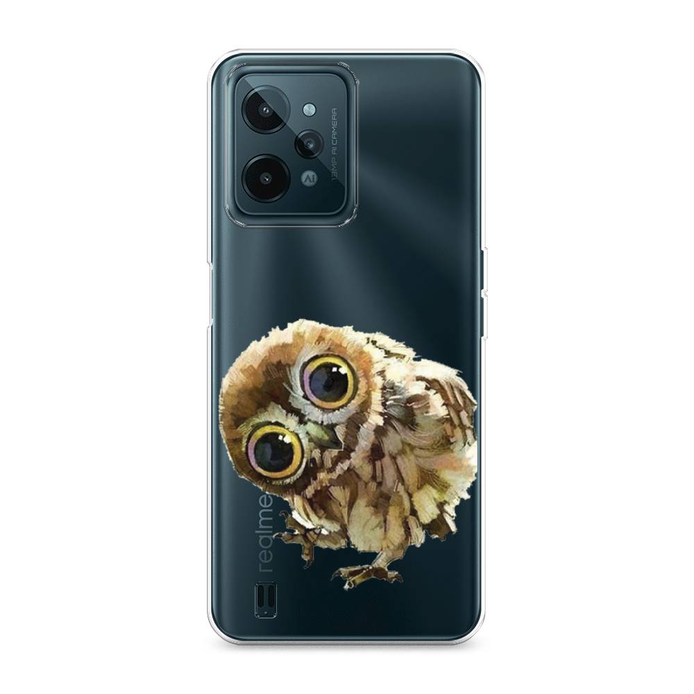 

Чехол Awog на Realme C31 "Любопытный совенок", Разноцветный, 259350-1