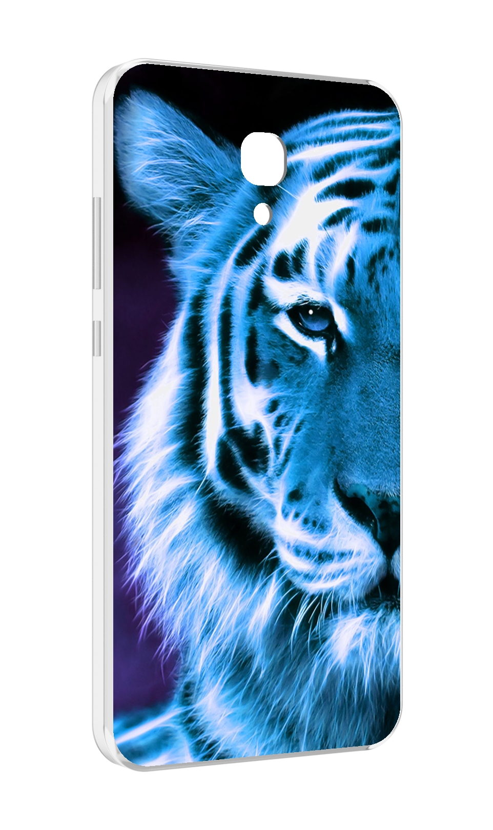 

Чехол MyPads Половина-тигра мужской для Meizu M6 (M711Q), Прозрачный, Tocco
