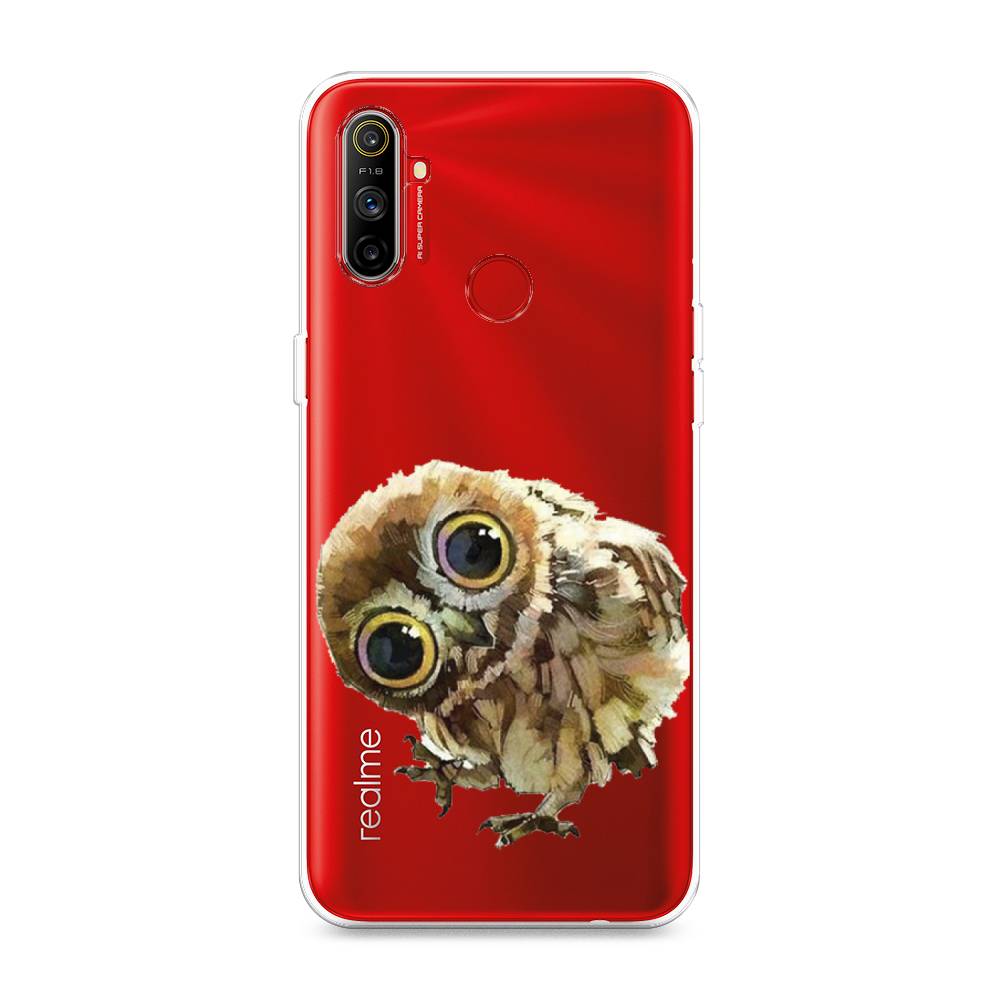 

Чехол Awog на Realme C3 "Любопытный совенок", Разноцветный, 253050-1