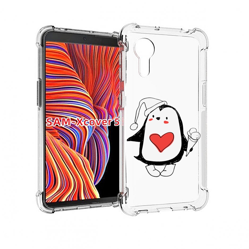 

Чехол MyPads Пингвин с мороженым для Samsung Galaxy Xcover 5, Прозрачный, Tocco
