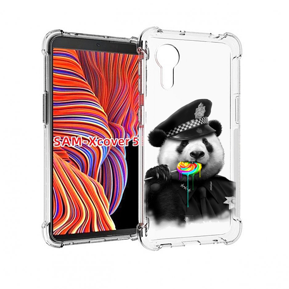 

Чехол MyPads Панда полиция для Samsung Galaxy Xcover 5, Прозрачный, Tocco
