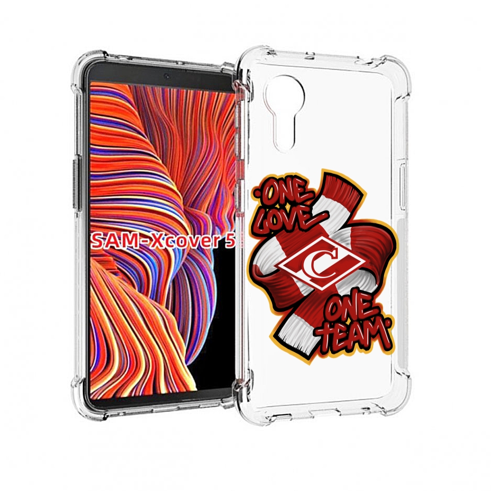 

Чехол MyPads Одна любовь-Спартак для Samsung Galaxy Xcover 5, Прозрачный, Tocco