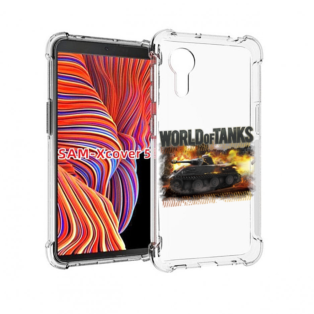 

Чехол MyPads Мир танков-2 для Samsung Galaxy Xcover 5, Прозрачный, Tocco