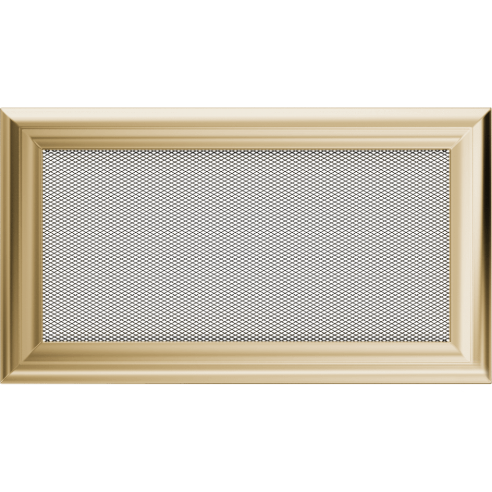 

Вентиляционная решетка для камина Kratki Оскар латунь 30O 17х30 см, Золотистый, 17х30 Оскар латунь 30O