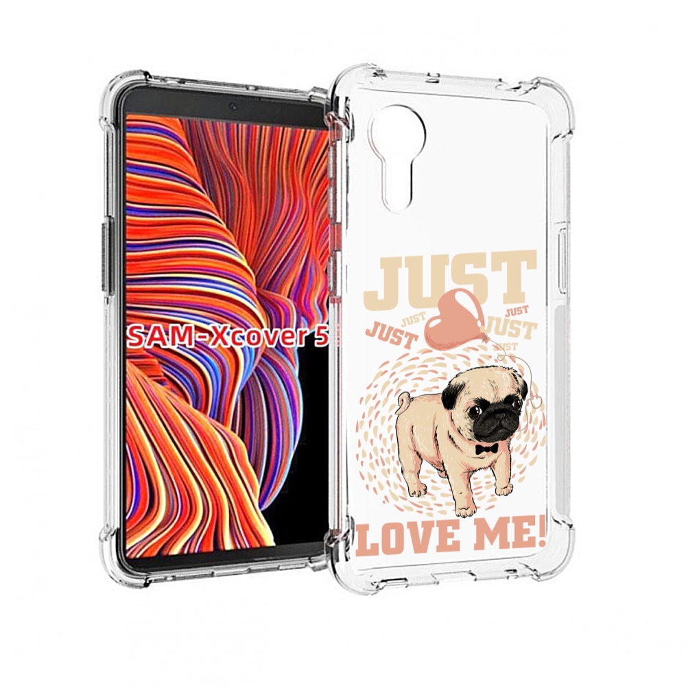 

Чехол MyPads Люби меня для Samsung Galaxy Xcover 5, Прозрачный, Tocco