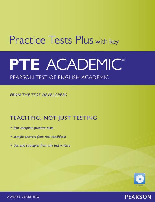 

PTE Academic Practice Tests Plus and CD-ROM without Key Pack