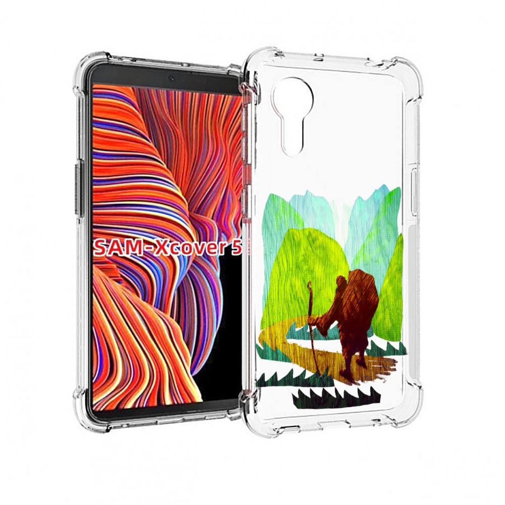 

Чехол MyPads Лесная тропа для Samsung Galaxy Xcover 5, Прозрачный, Tocco