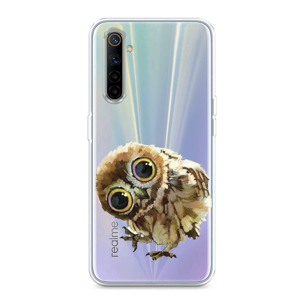 

Чехол Awog на Realme 6 "Любопытный совенок", Разноцветный, 252750-1