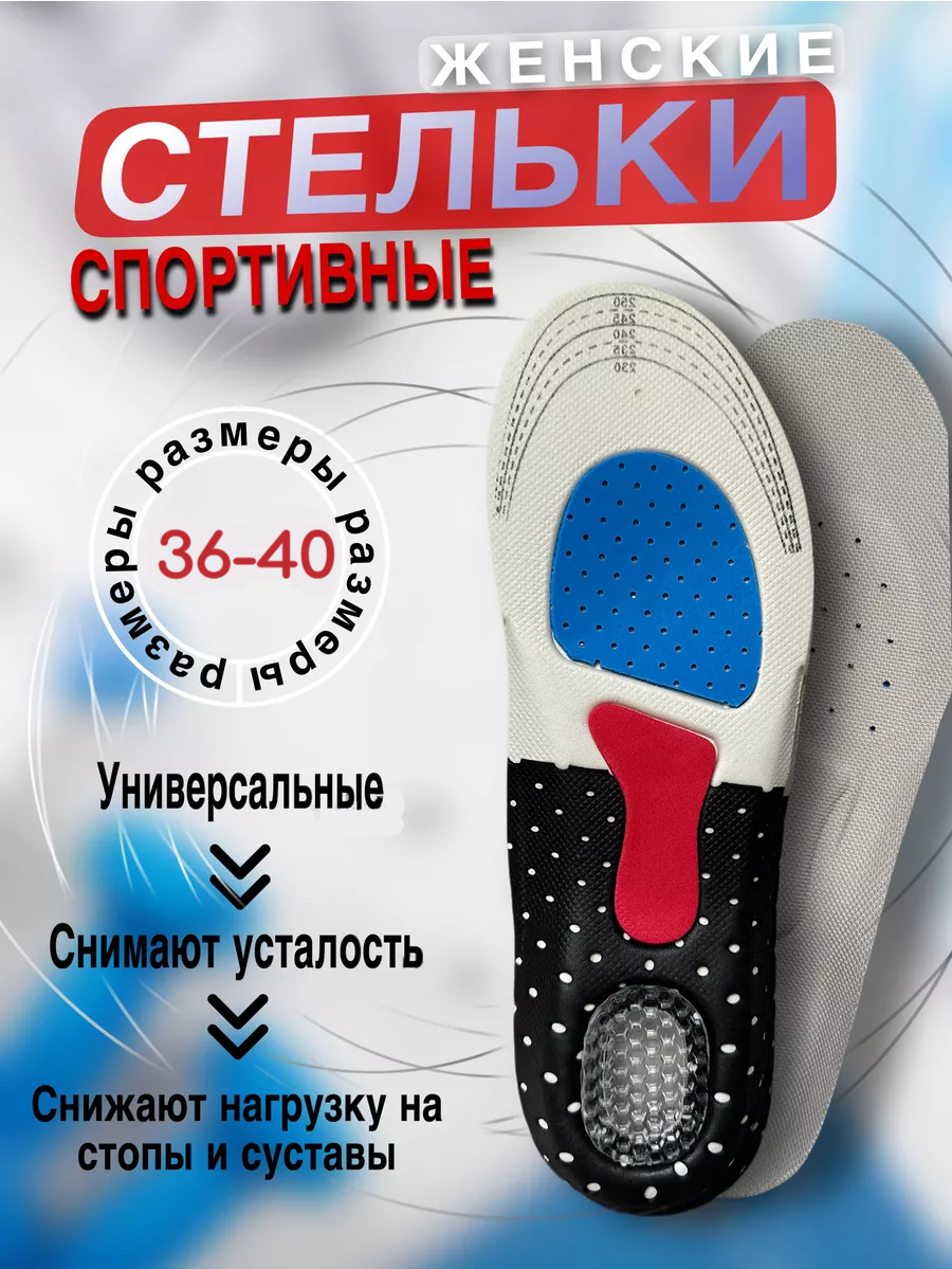 Стельки унисекс TOP-New Sao cерые 36-40 390₽