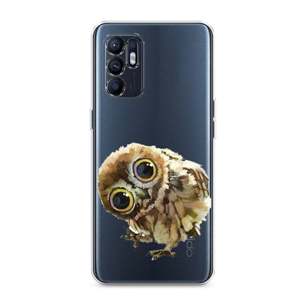 

Чехол Awog на Oppo Reno 6 4G "Любопытный совенок", Разноцветный, 257850-1