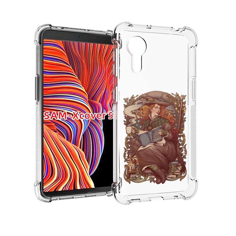 

Чехол MyPads Женские_126 для Samsung Galaxy Xcover 5, Прозрачный, Tocco