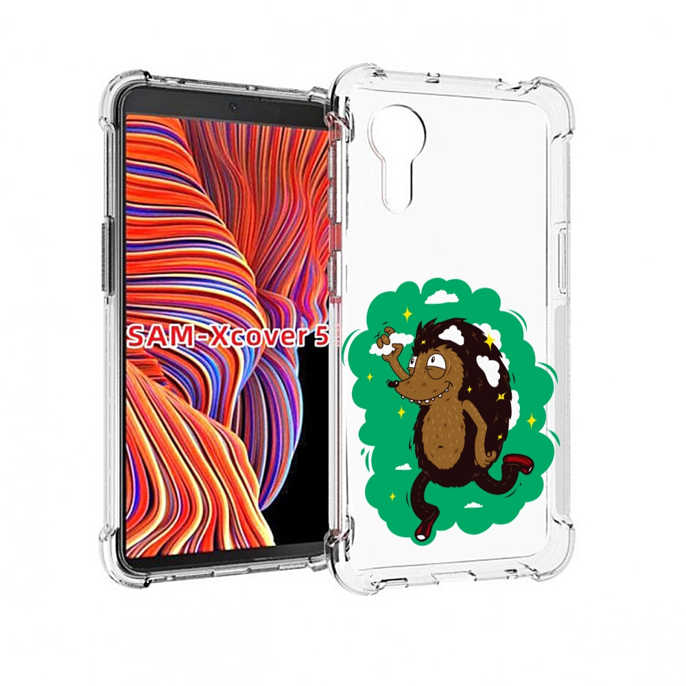 

Чехол MyPads Ежик в облаках для Samsung Galaxy Xcover 5, Прозрачный, Tocco