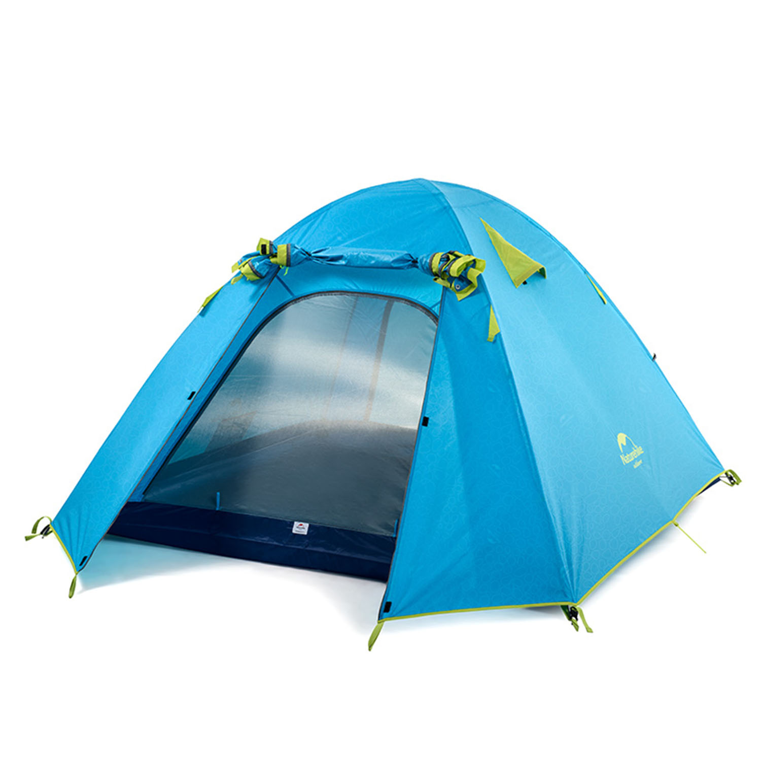 Палатка Naturehike P-Series Aluminum Pole Tent With New Material 210T65D3 Man Sea Blue