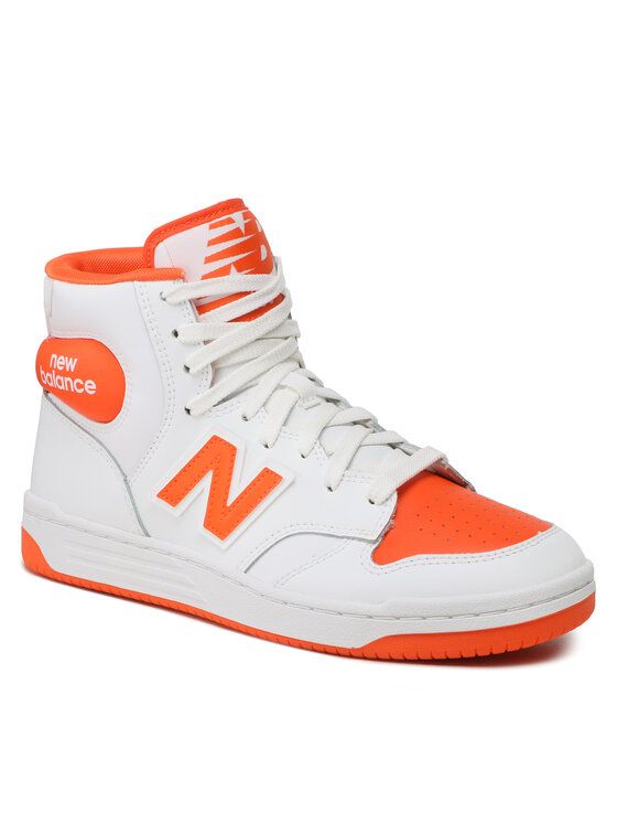 

Кеды мужские New Balance BB480SCA белые 45 EU, Белый, BB480SCA