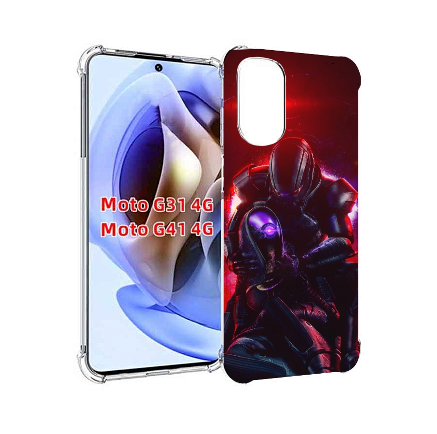 

Чехол Mypads Mass Effect Для Motorola Moto G31 4G/G41 4G, Прозрачный, Tocco