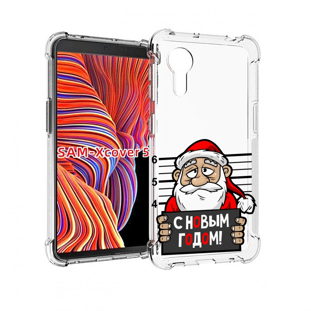 

Чехол MyPads ДМ с новым годом заключенный для Samsung Galaxy Xcover 5, Прозрачный, Tocco