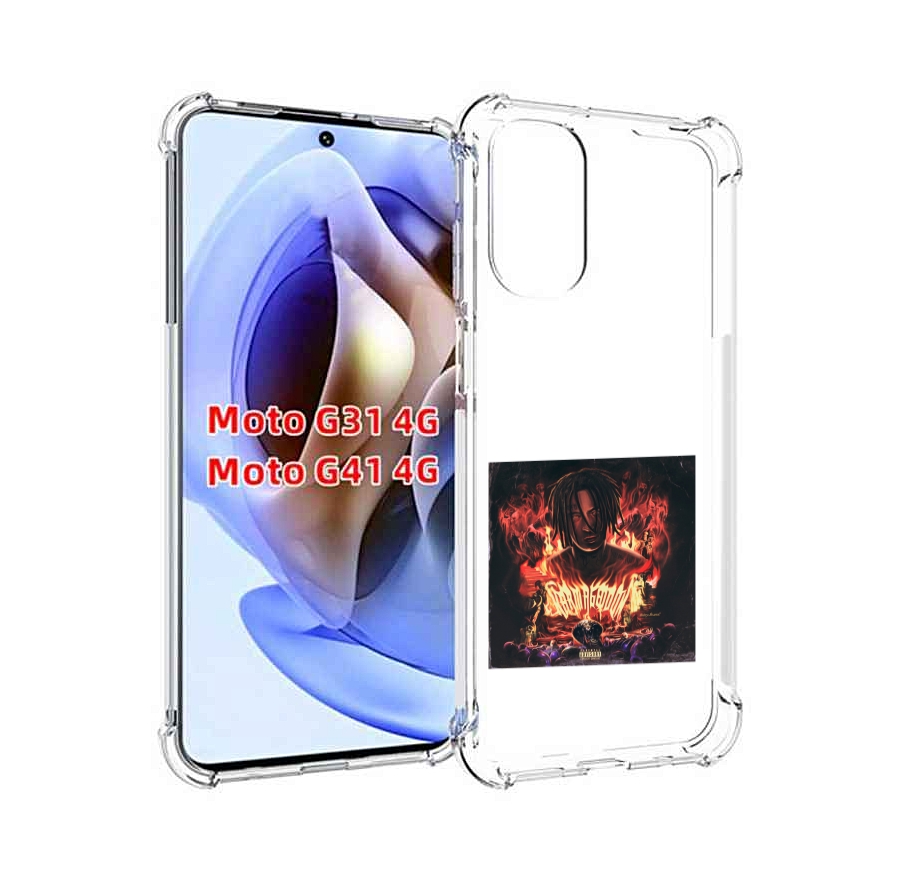 

Чехол MyPads Karmageddon Kizaru для Motorola Moto G31 4G / G41 4G, Прозрачный, Tocco