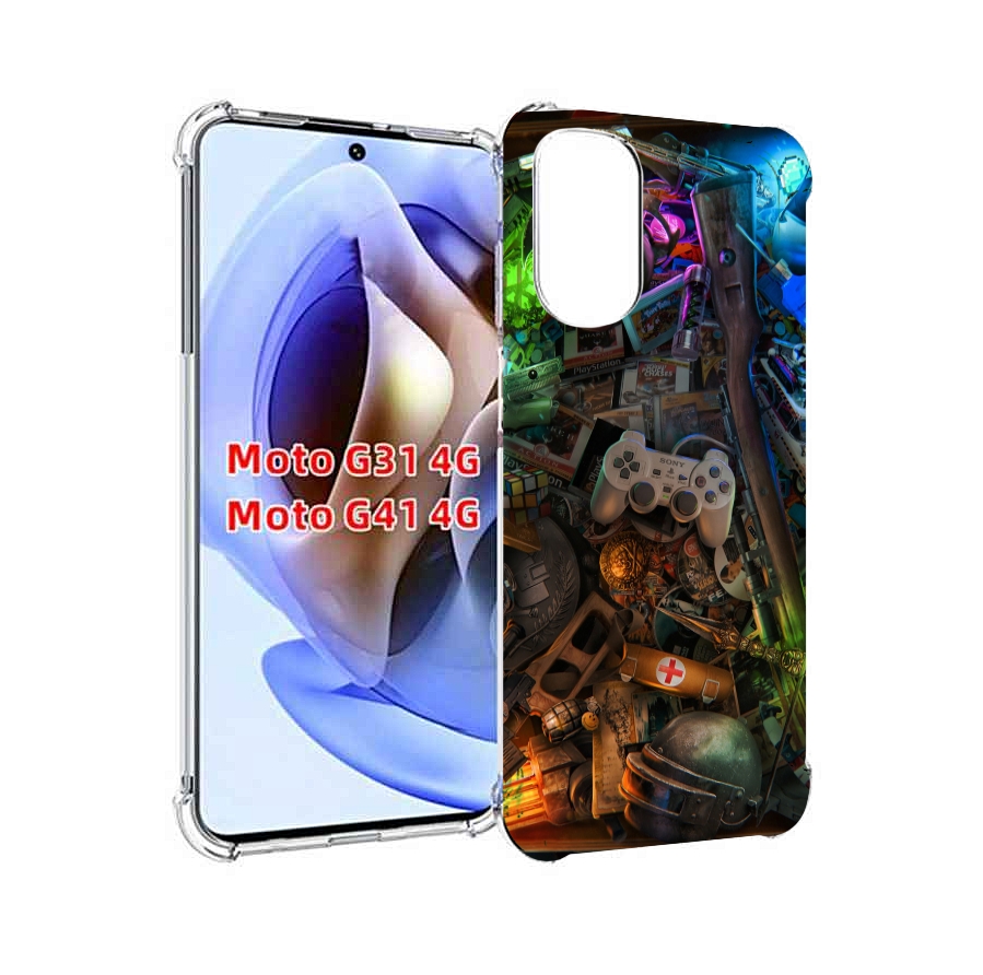 

Чехол MyPads JlaMBcPa6eM для Motorola Moto G31 4G / G41 4G, Прозрачный, Tocco