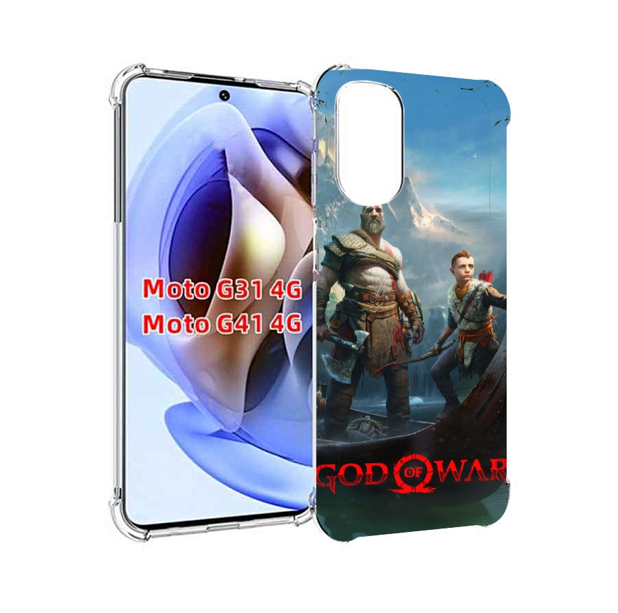 

Чехол MyPads God Of War Кратос Атрей для Motorola Moto G31 4G / G41 4G, Прозрачный, Tocco