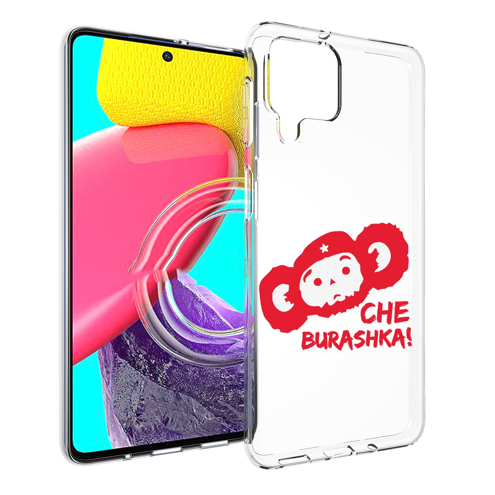 

Чехол MyPads чебурашка для Samsung Galaxy M53 (SM-M536), Прозрачный, Tocco