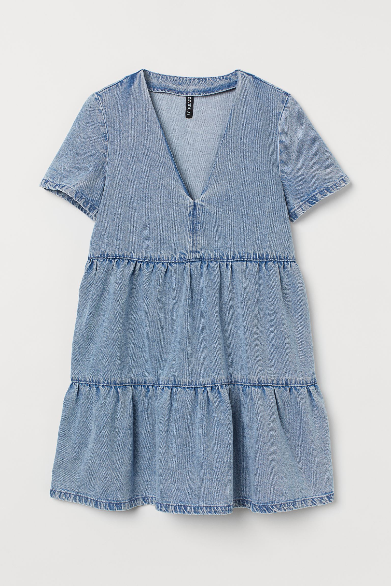

Платье женское H&M 942670001, голубое, L, Голубой, 942670001