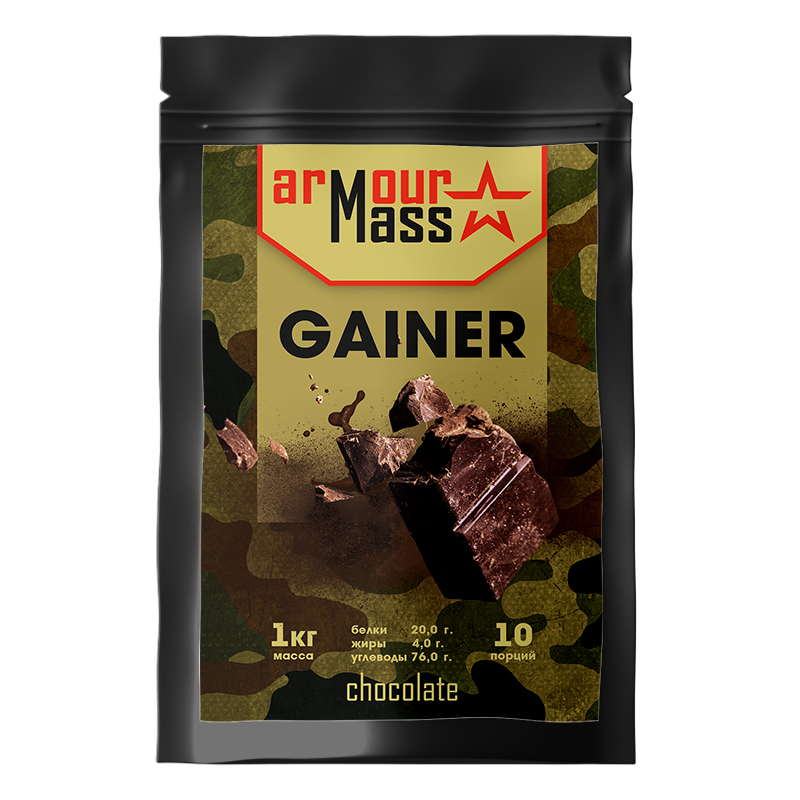 Гейнер Armour Mass Gainer Шоколад 1000г